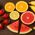 De verborgen reis van fruit van Mercalaspalmas naar het toeristische feest van Maspalomas